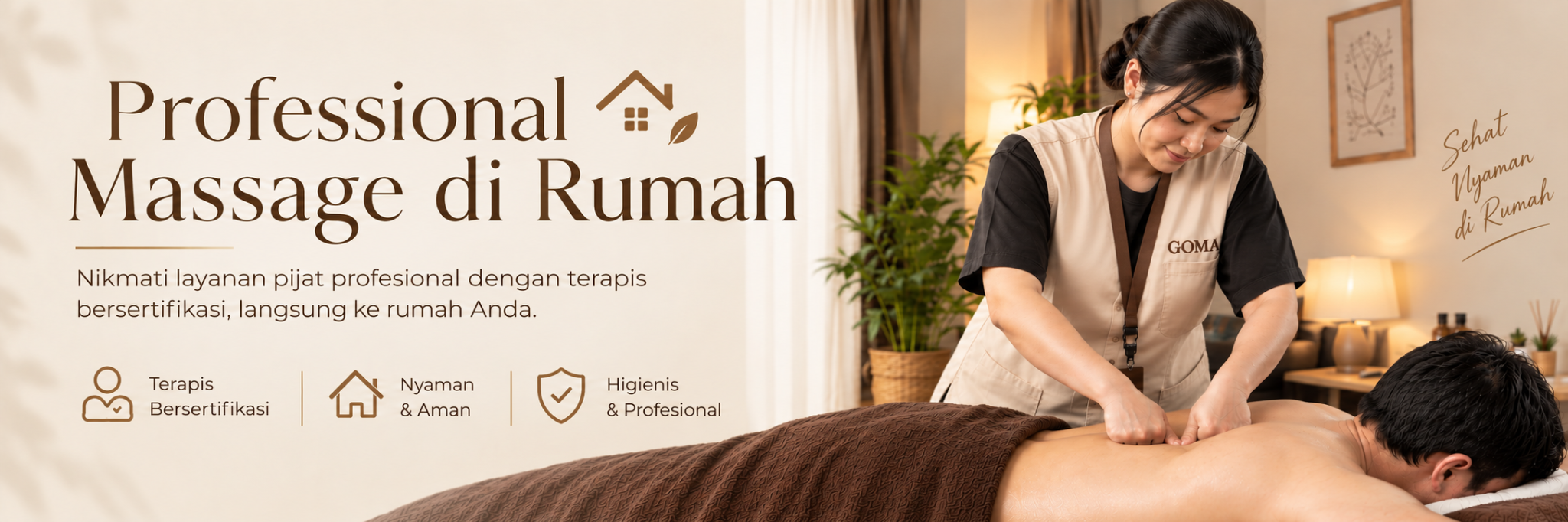 GOMA — Professional Massage di Rumah